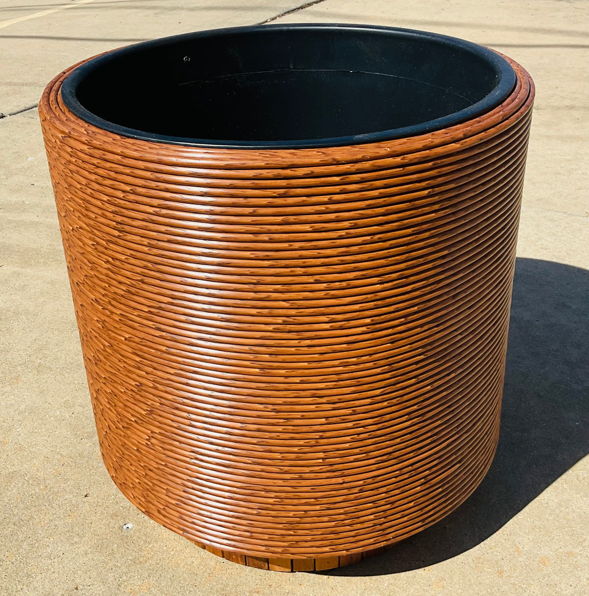 Woven Wood Planters