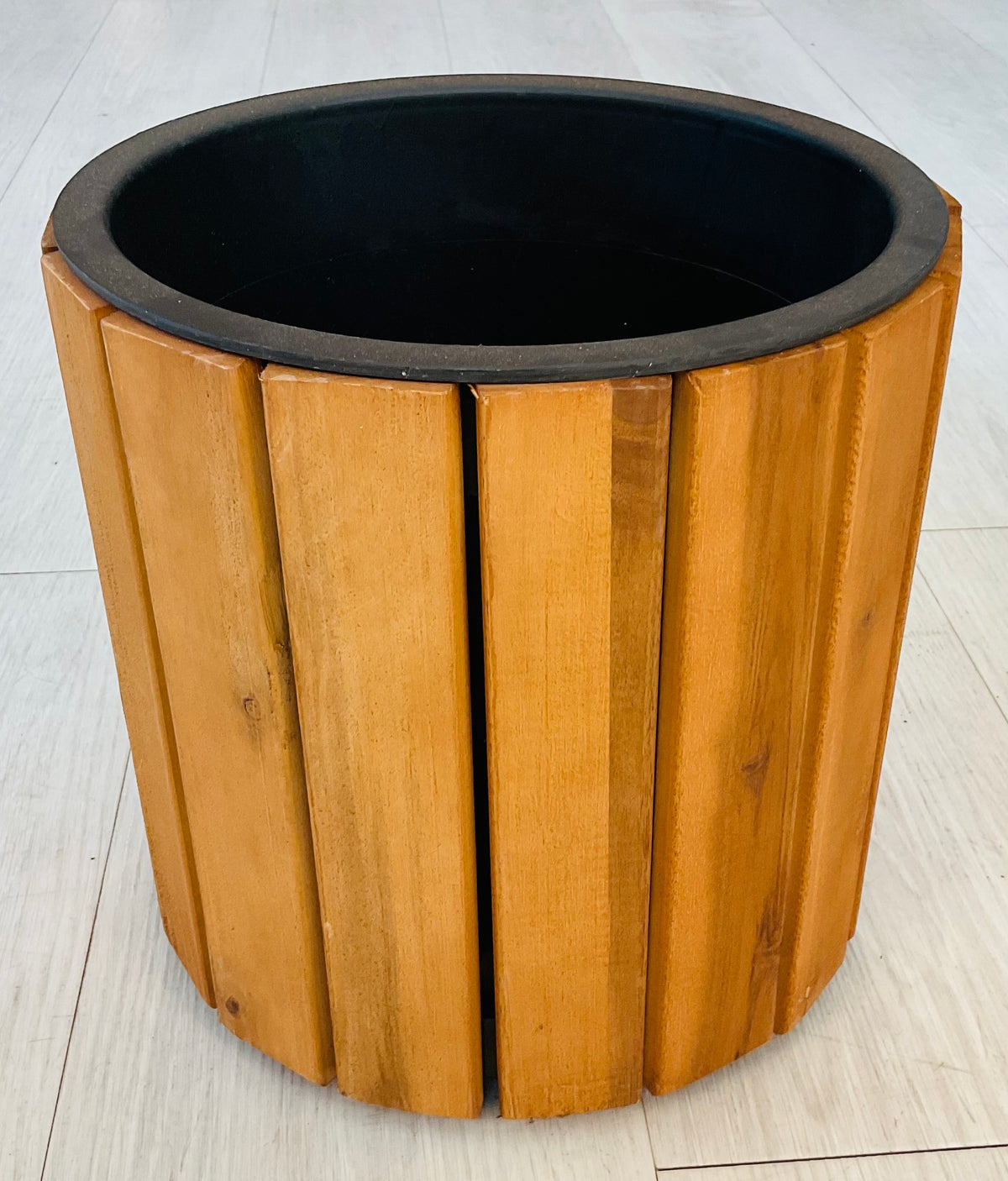 Wood Panel Planters