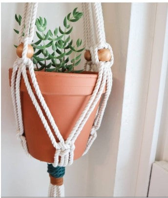 macrame plant hanger for large pot Macrame Plant Holder