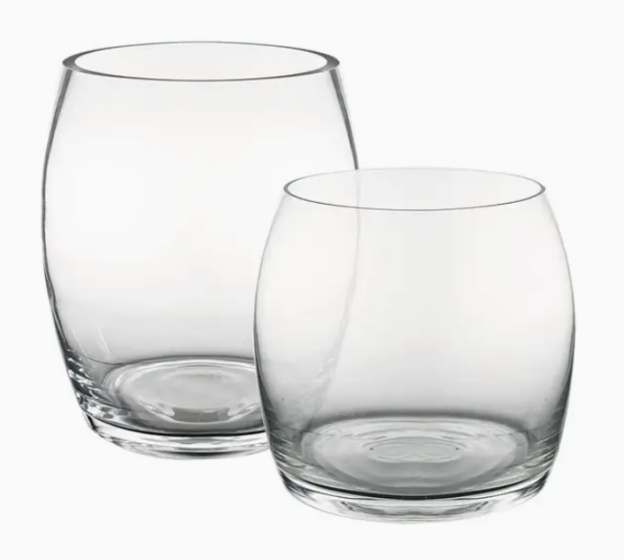 Terrarium Barrel Glass Bowl