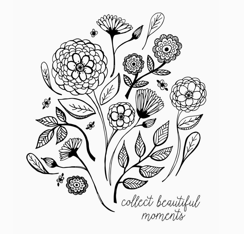 Adult Coloring Book - Color Happy