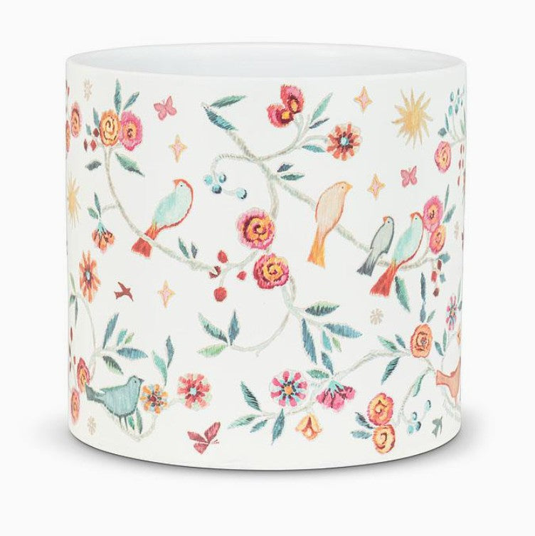 Tapestry Bird Planter