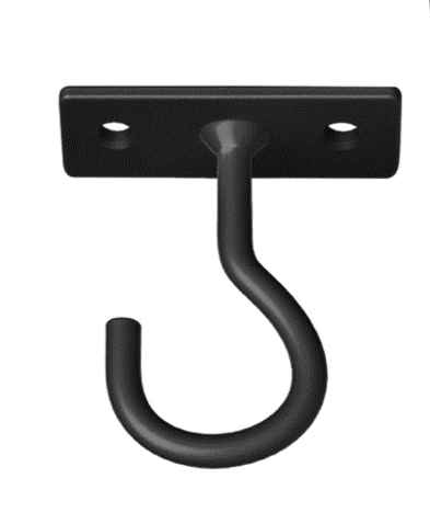 Black Ceiling Hook