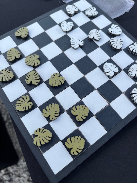 Silva & Ore Checker Board