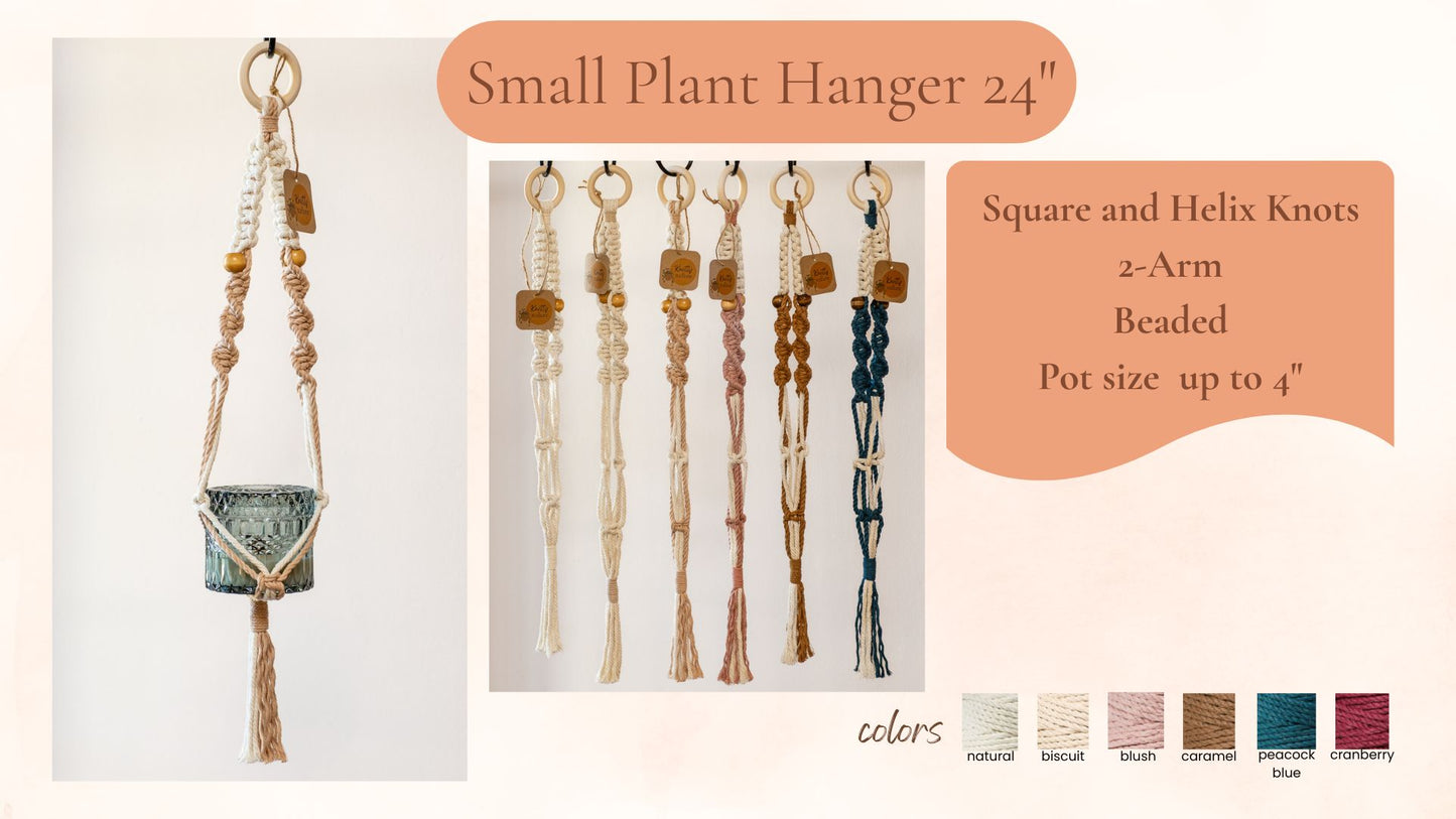 Knotty by Nature Macrame Hangers