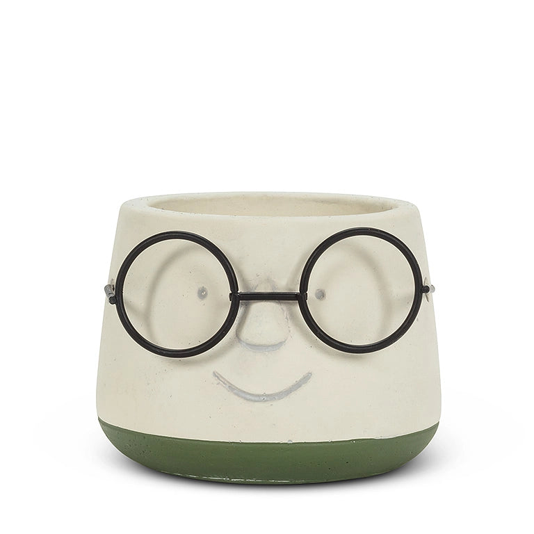 Face Planter With Glasses
