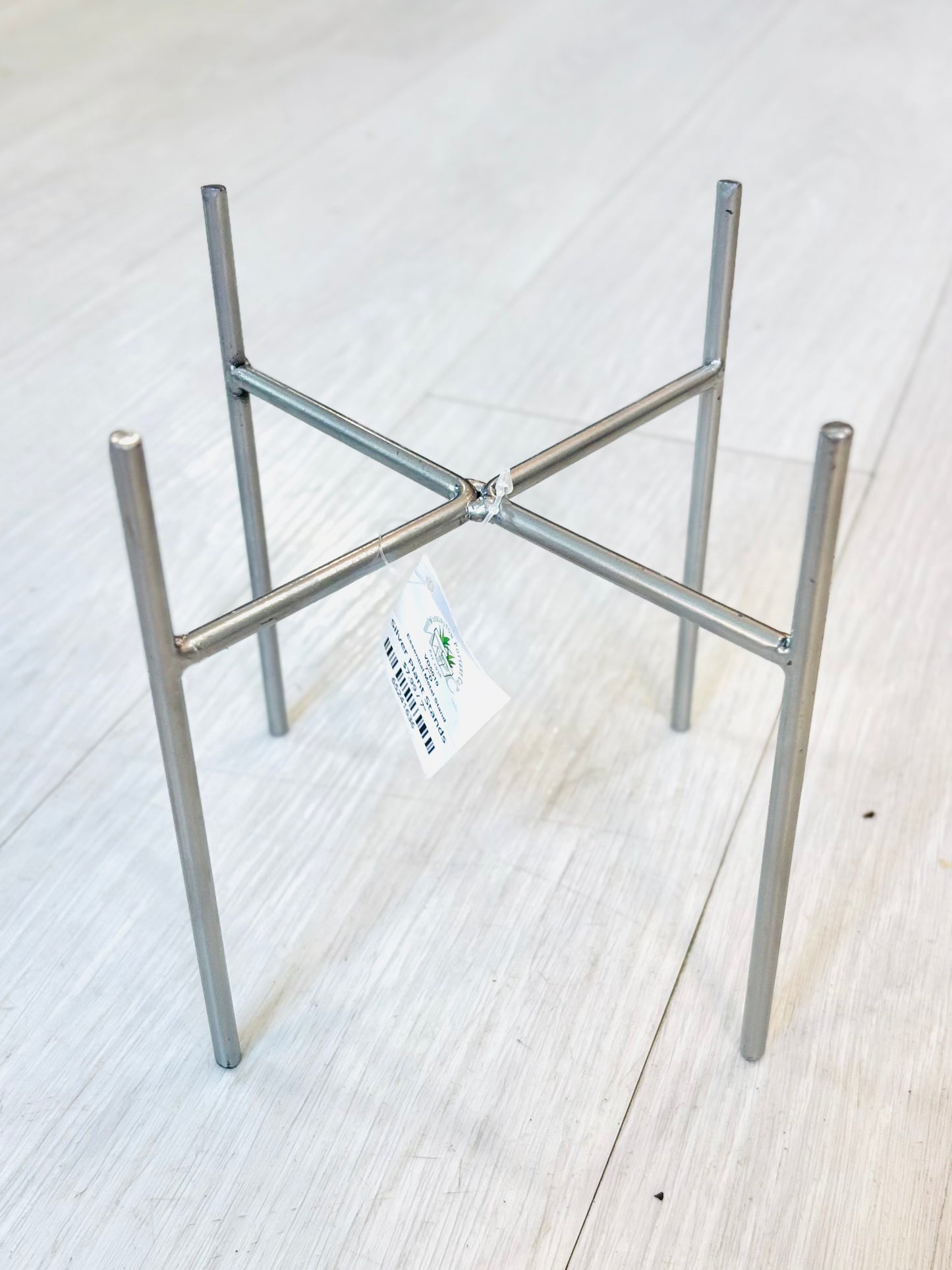 Silver Plant Stands