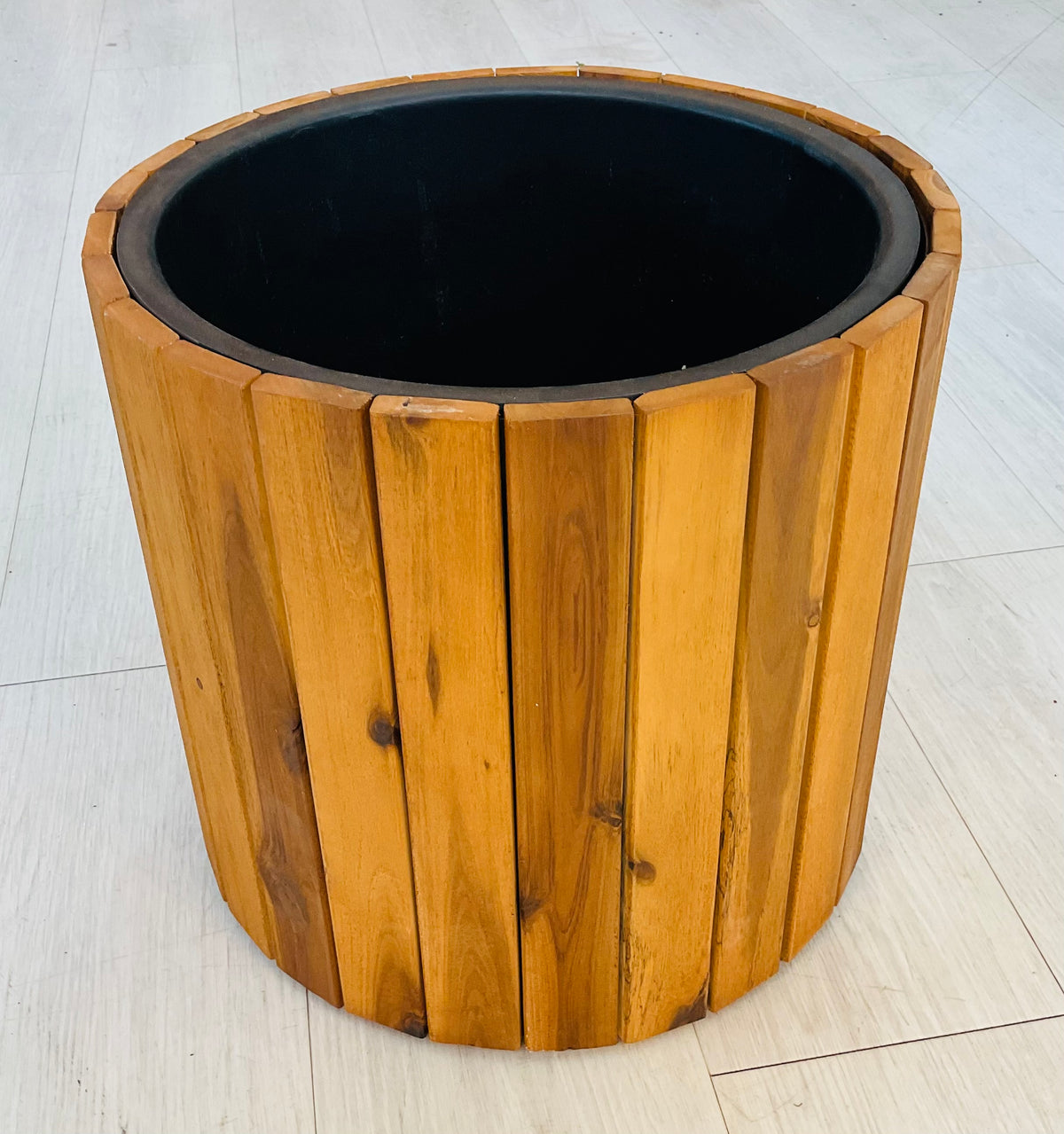 Wood Panel Planters
