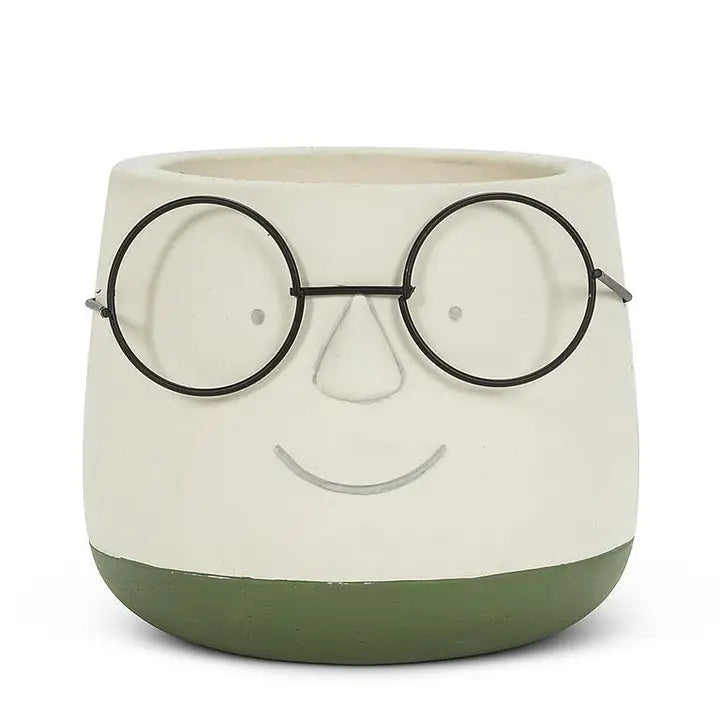 Face Planter With Glasses