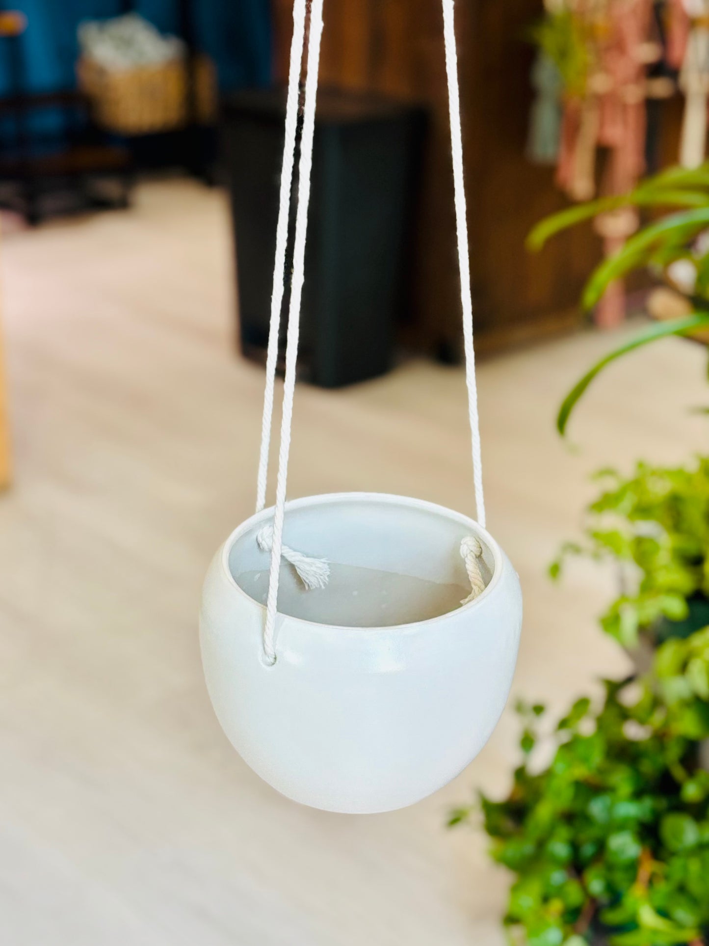 Hanging Round Pots