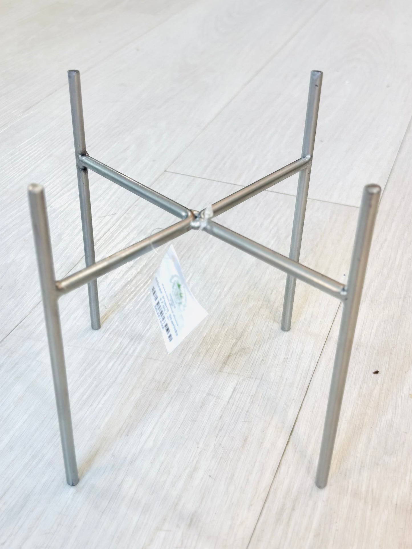 Silver Plant Stands