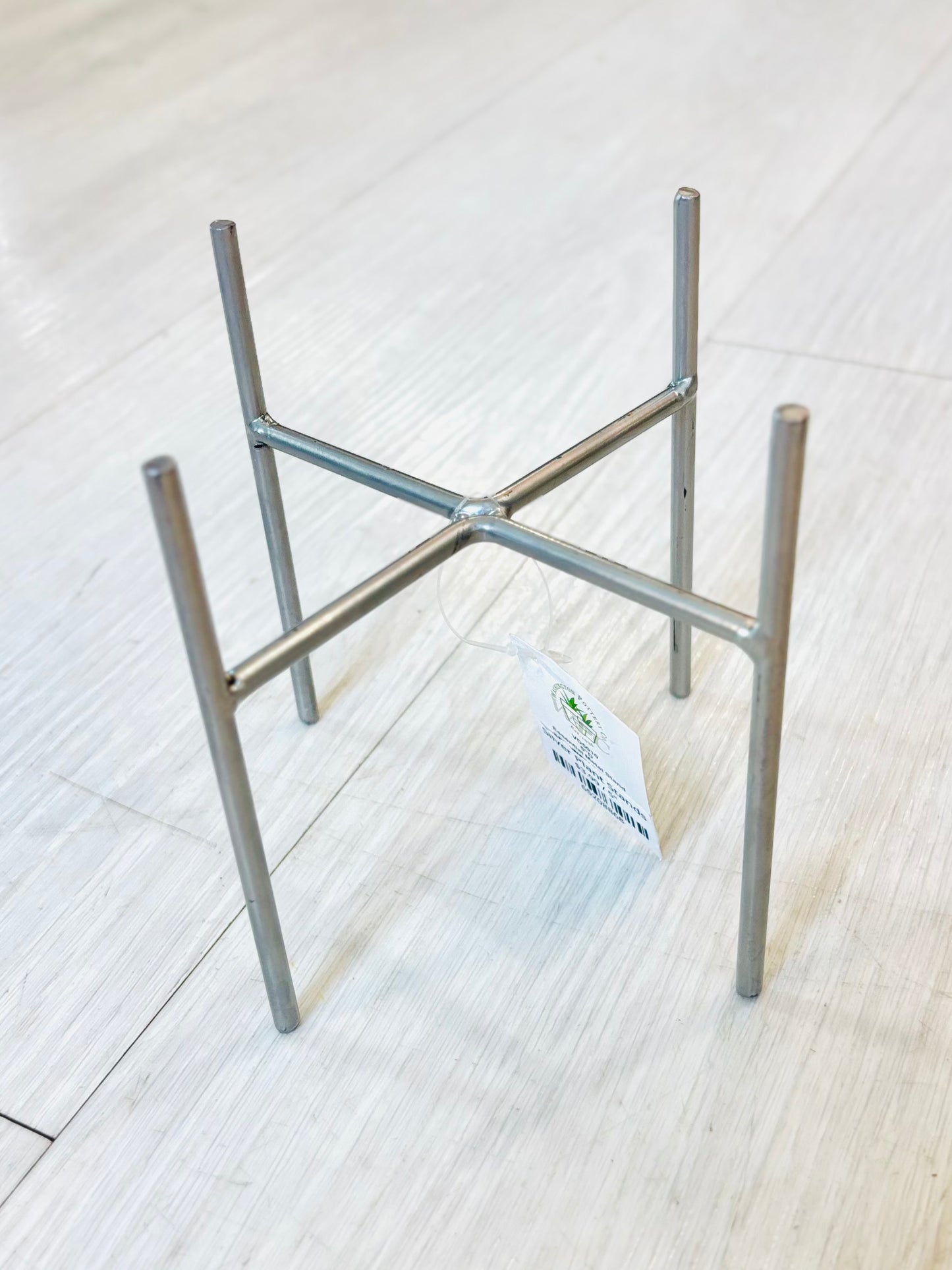 Silver Plant Stands