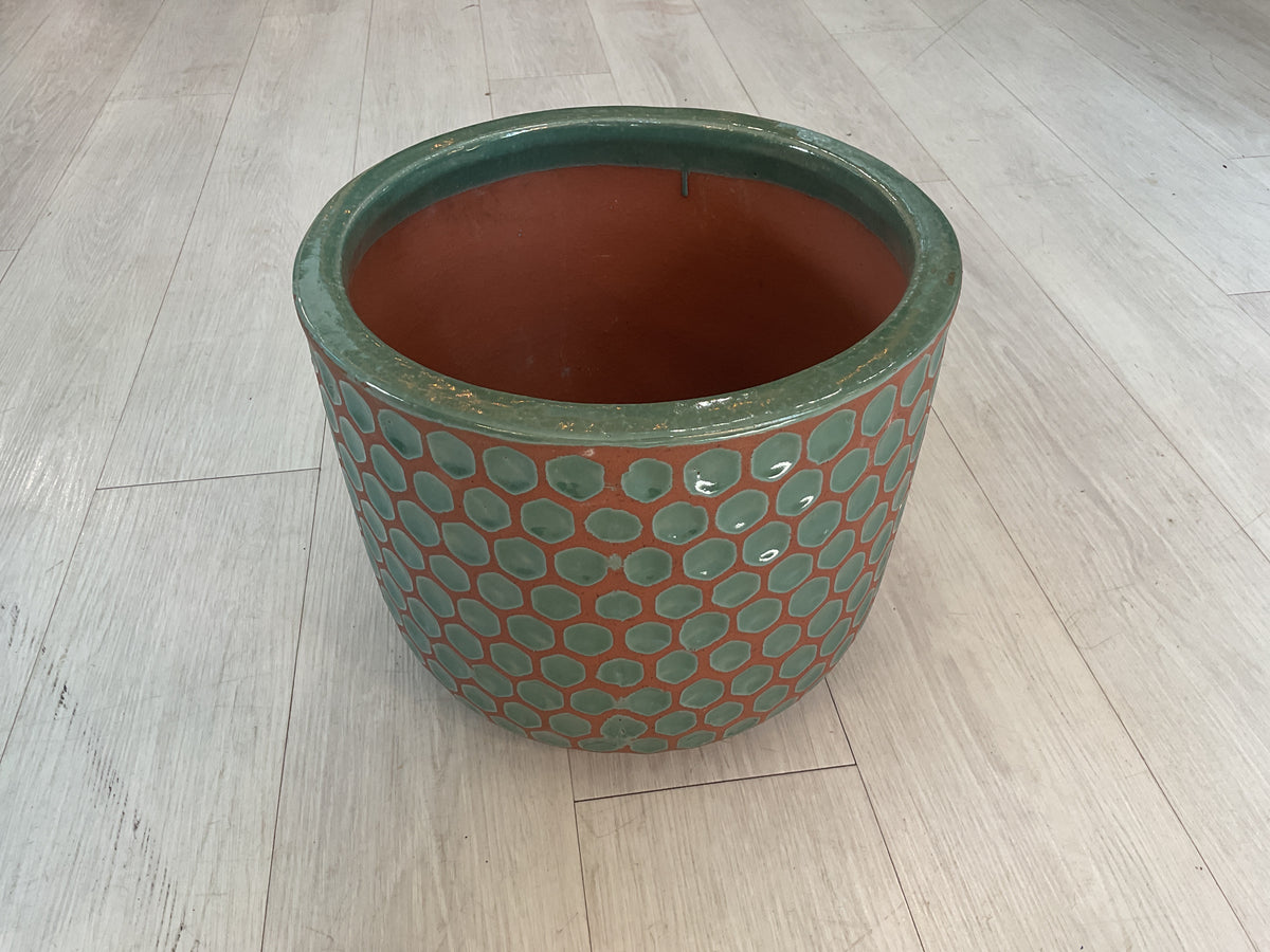 Osiris Pots Aged Turquoise