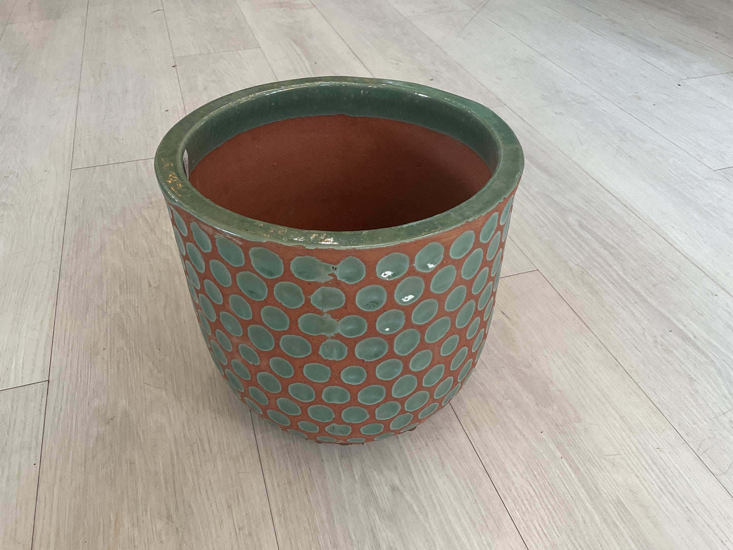 Osiris Pots Aged Turquoise