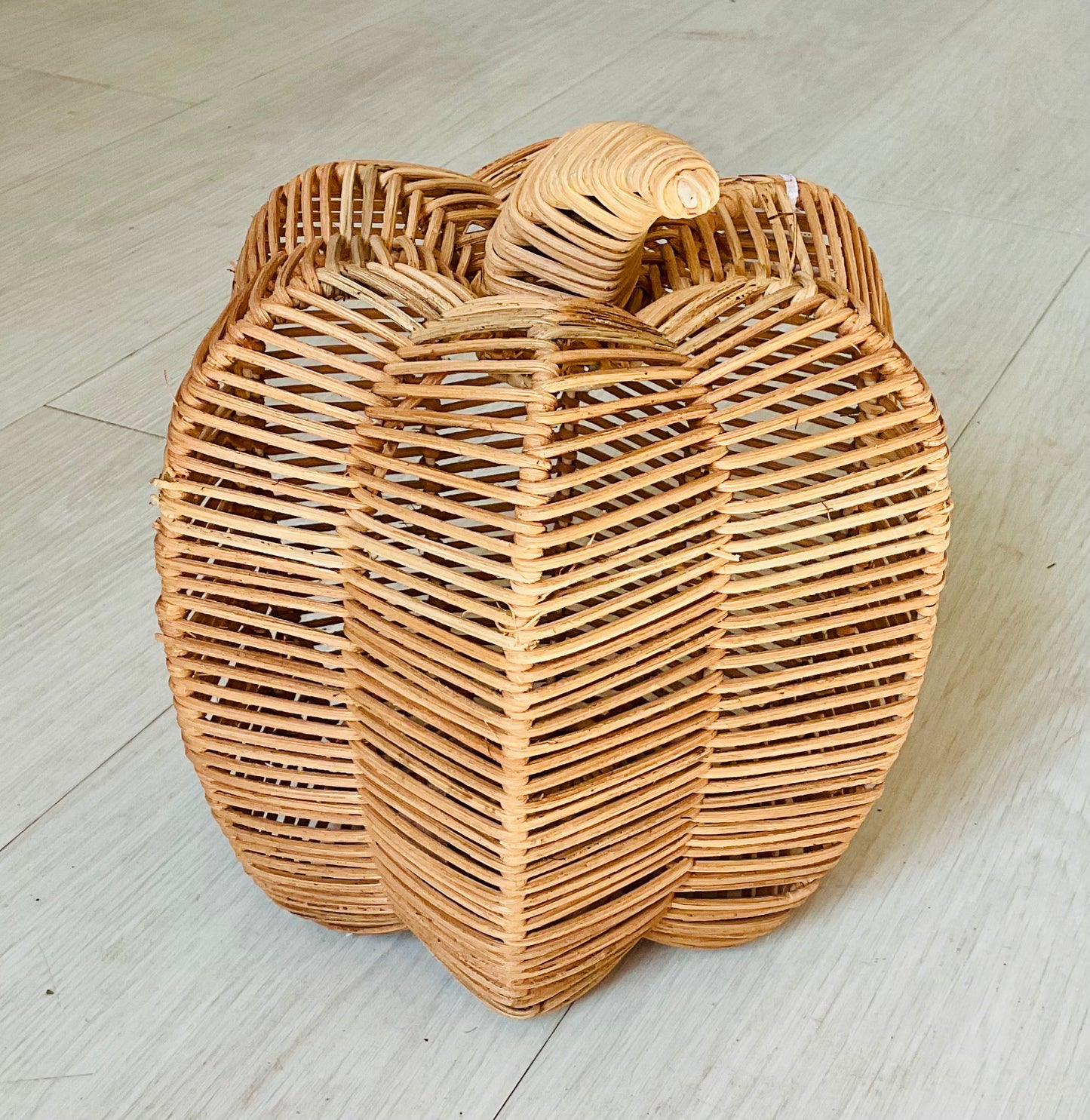 Woven Pumpkin Decor