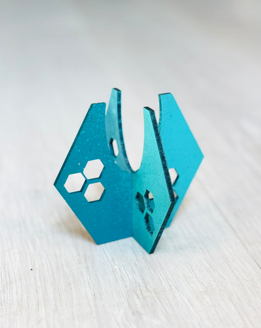 Silva & Ore Table Top Cross Hatch Airplant Holder