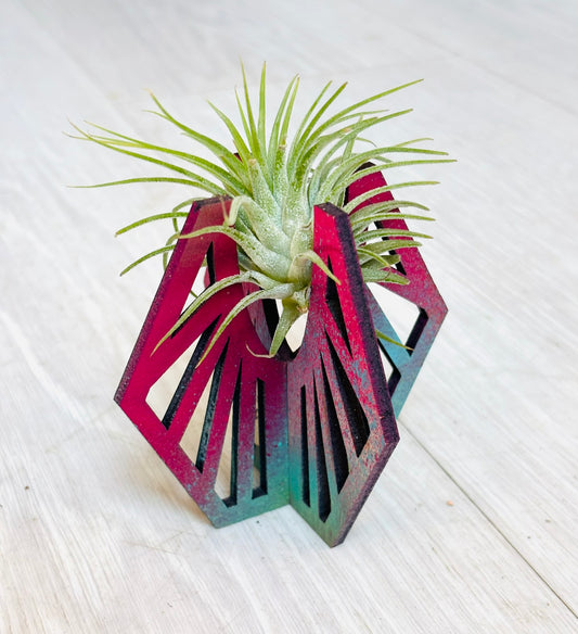 Silva & Ore Table Top Cross Hatch Airplant Holder