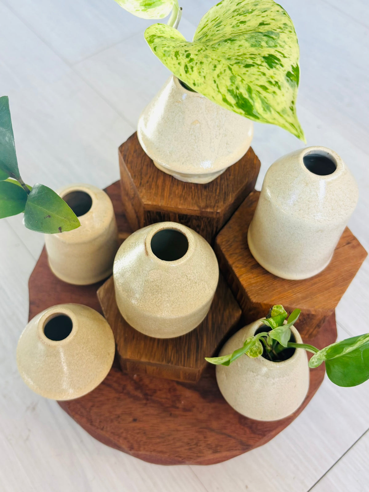Happy Place Pottery Propagation Vases