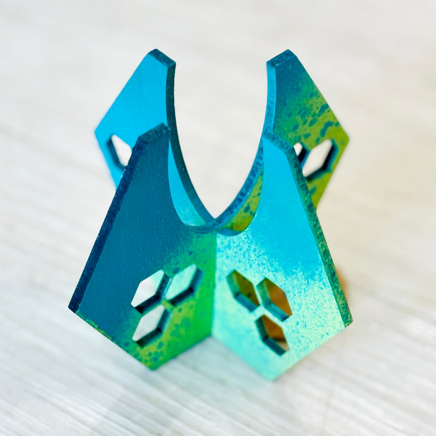 Silva & Ore Table Top Cross Hatch Airplant Holders