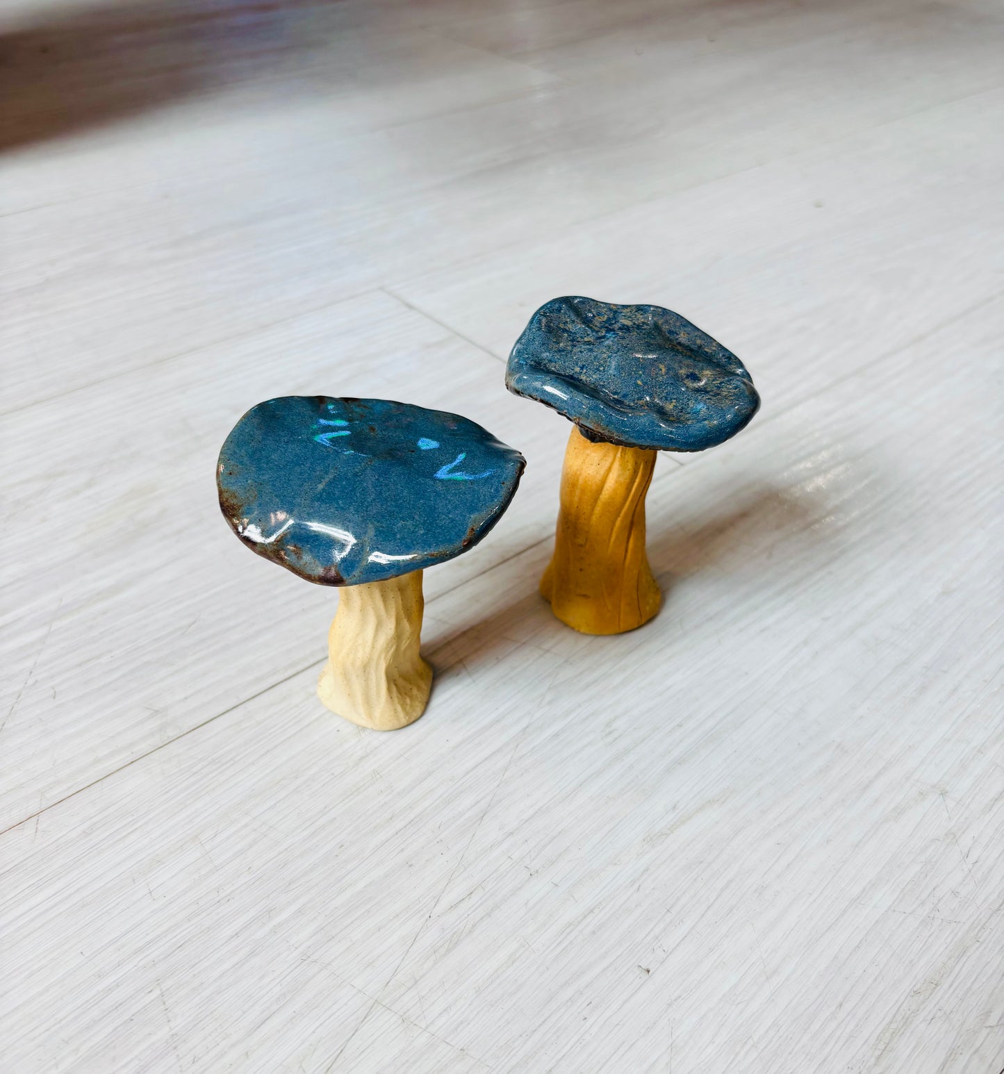 Glazed Ceramic Mushrooms
