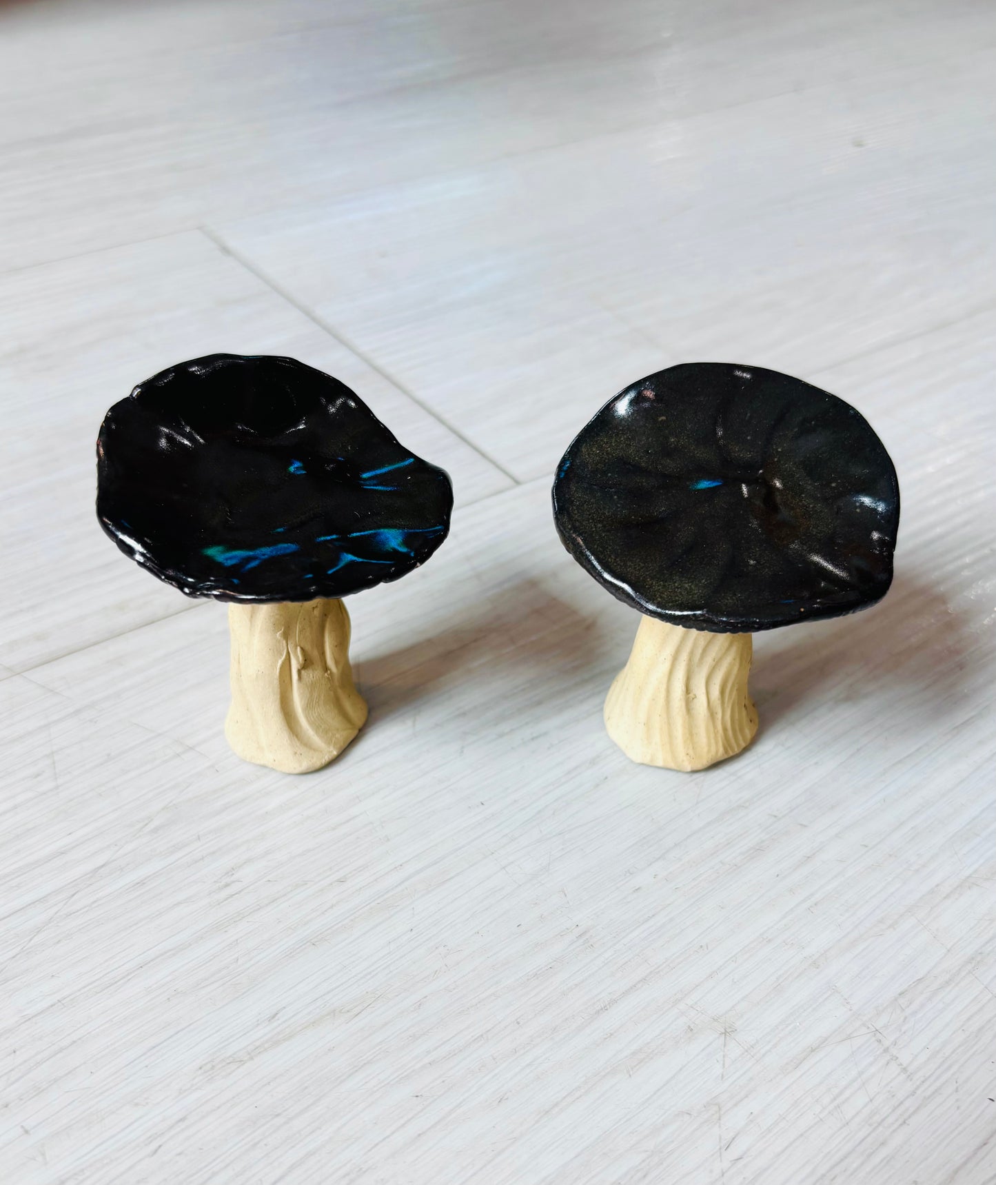 Glazed Ceramic Mushrooms