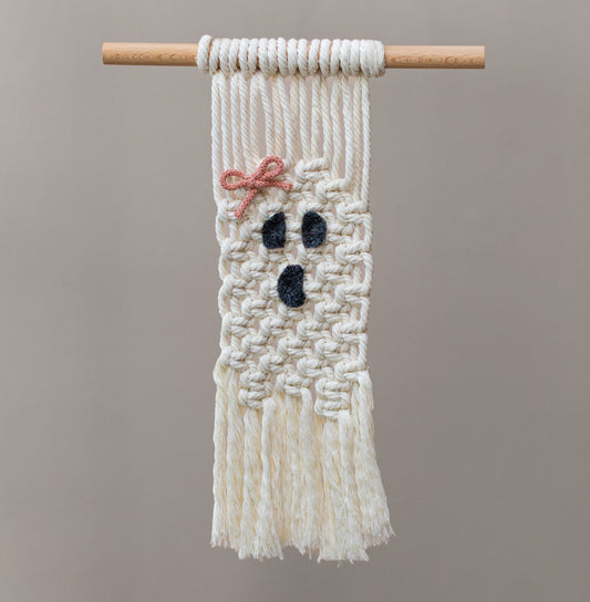 Macrame Ghost Wall Hanger - October 16th
