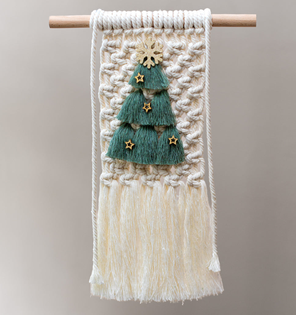 Macrame Christmas Tree Wall Hanger - December 8th