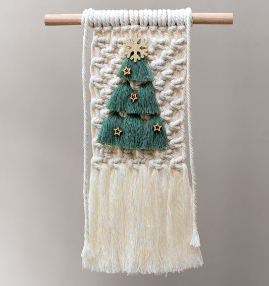 Macrame Christmas Tree Wall Hanger - December 8th