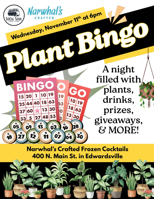 Plant Bingo - November 11th