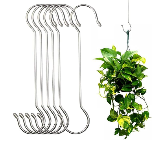 s hooks to hang plants S Hooks – SoCal Soul Plants & Gifts