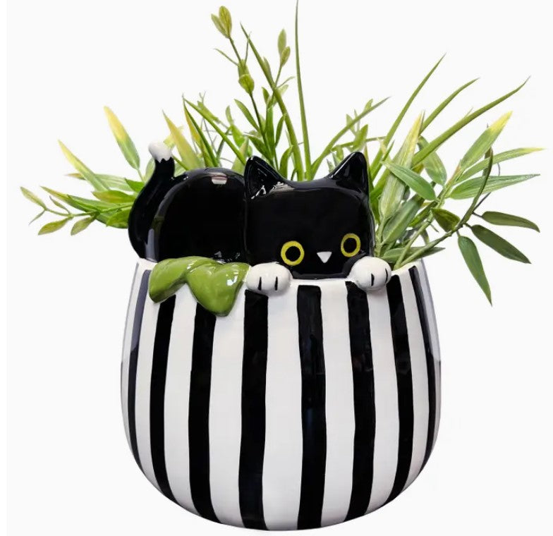 Peek-A-Boo Kitty Pot
