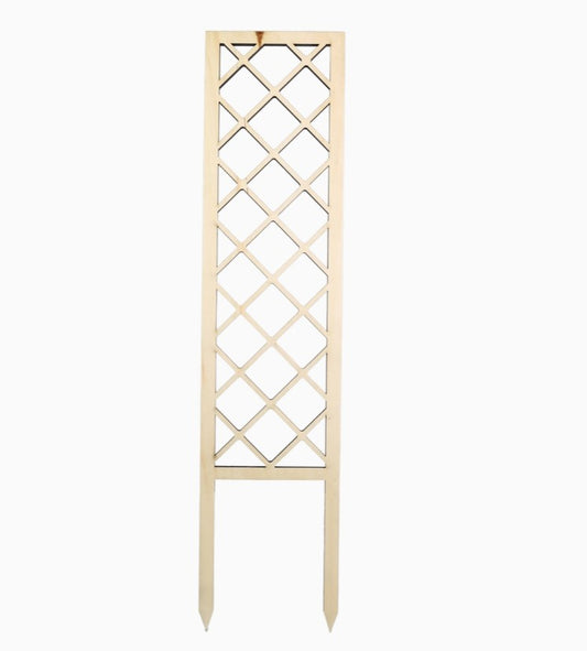 Cross Hatch Wooden Trellis