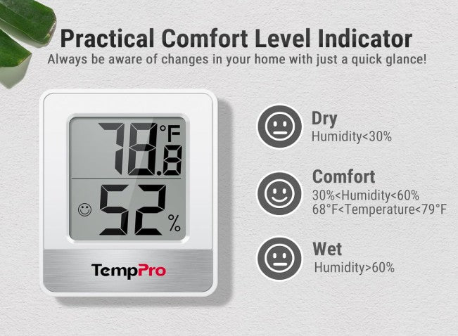 Thermometer + Humidity Monitor