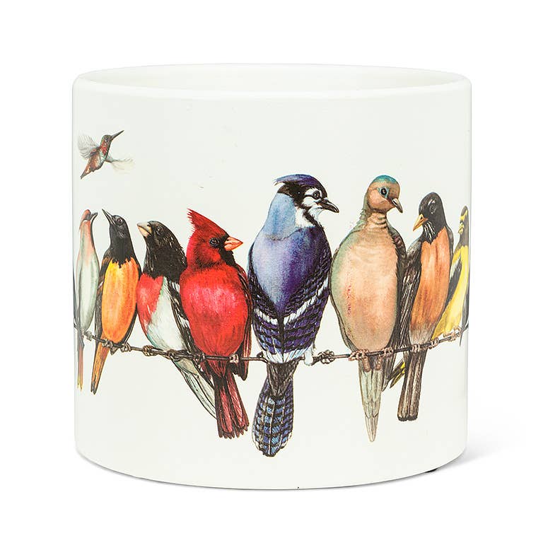 Birds on Wire Planter