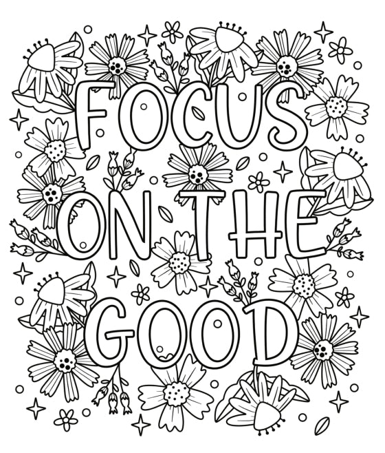 Adult Coloring Book: Embrace the Beauty