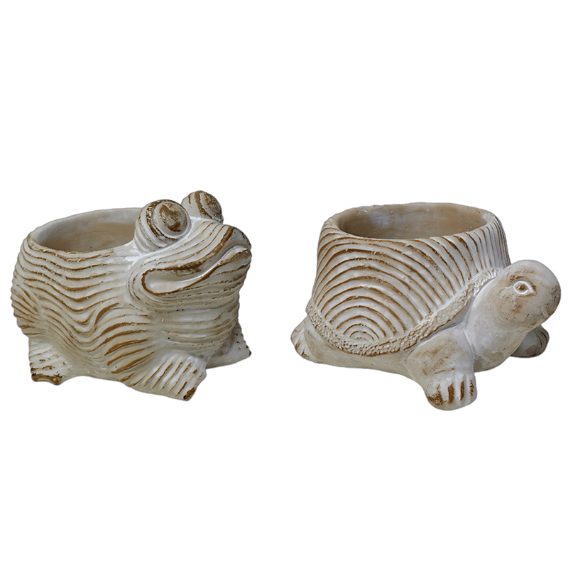 Boho Animal Pots