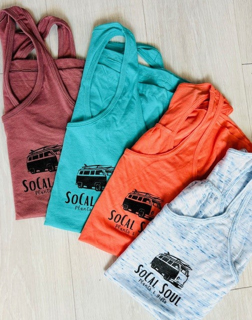 SoCal Women's Racerback Tank Tops